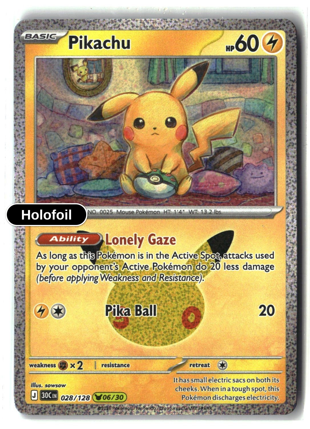 Pikachu - 028/128
