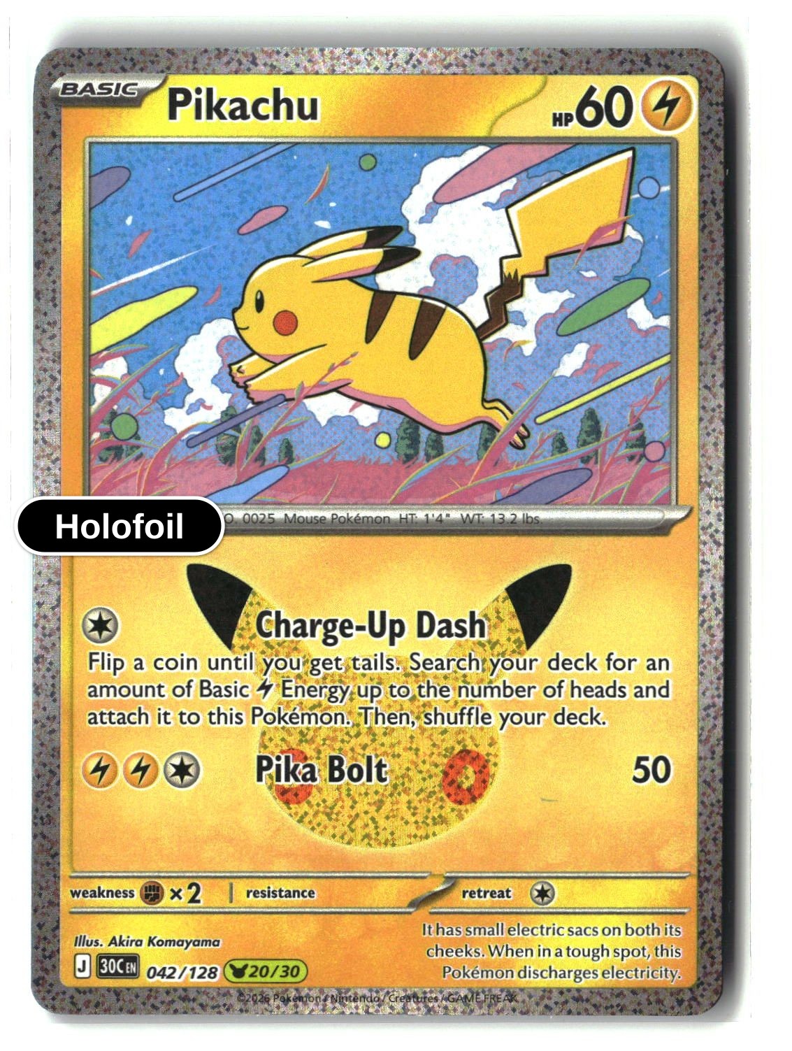Pikachu - 042/128