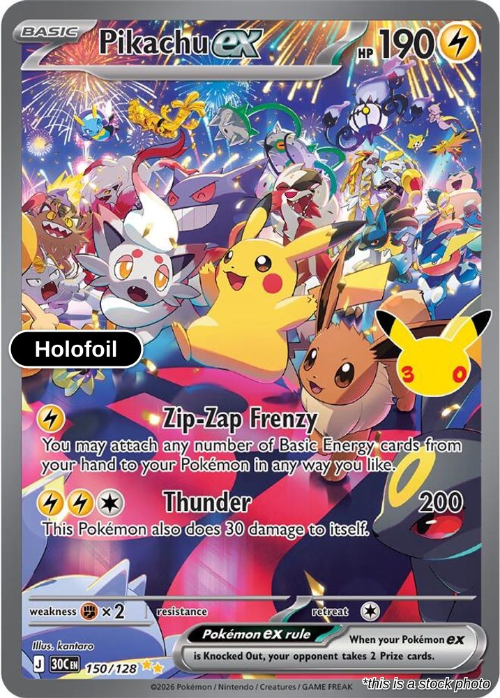 Pikachu ex - 150/128