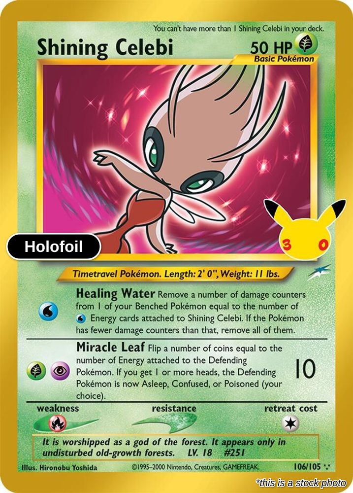 Shining Celebi