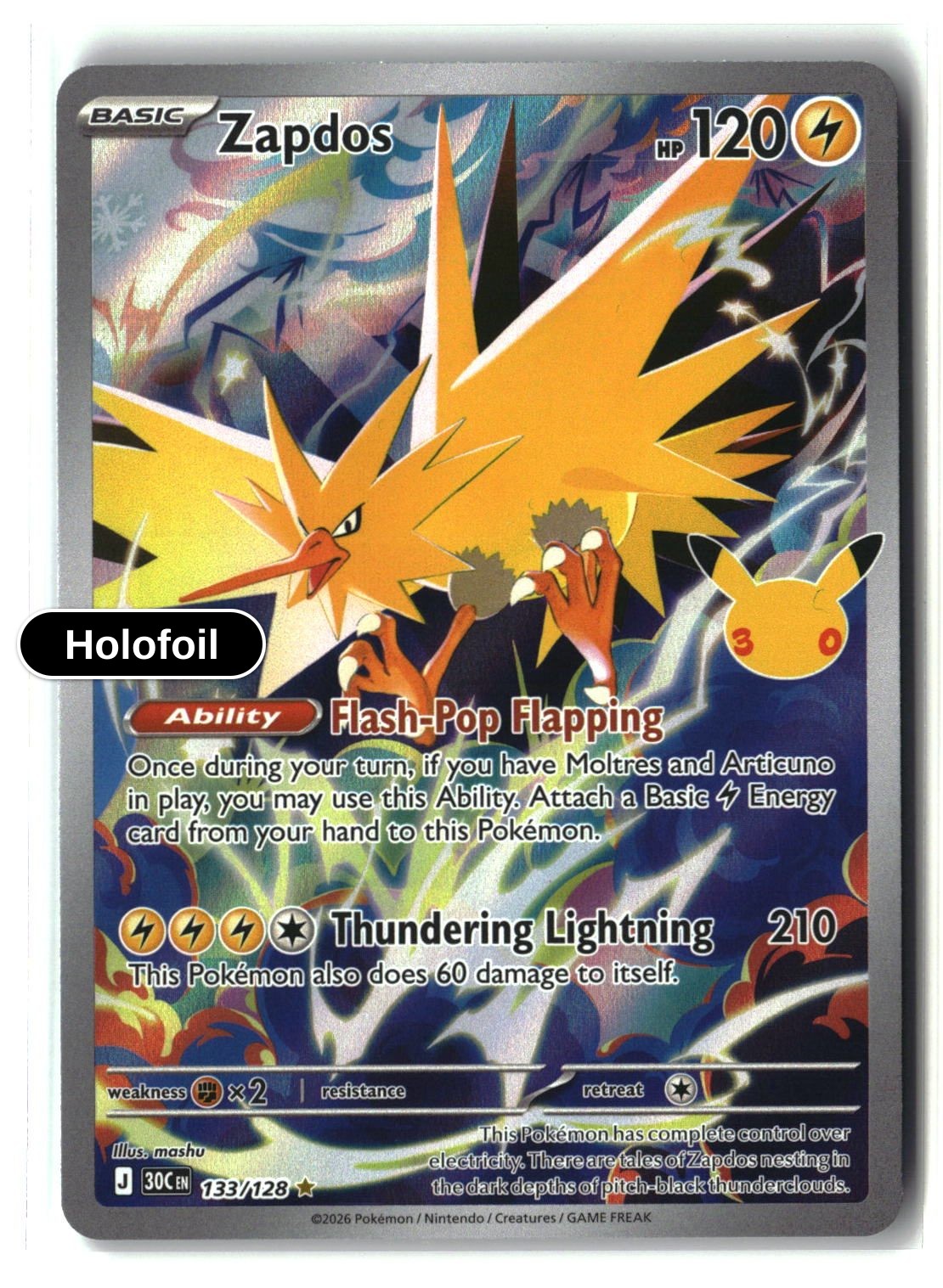Zapdos - 133/128