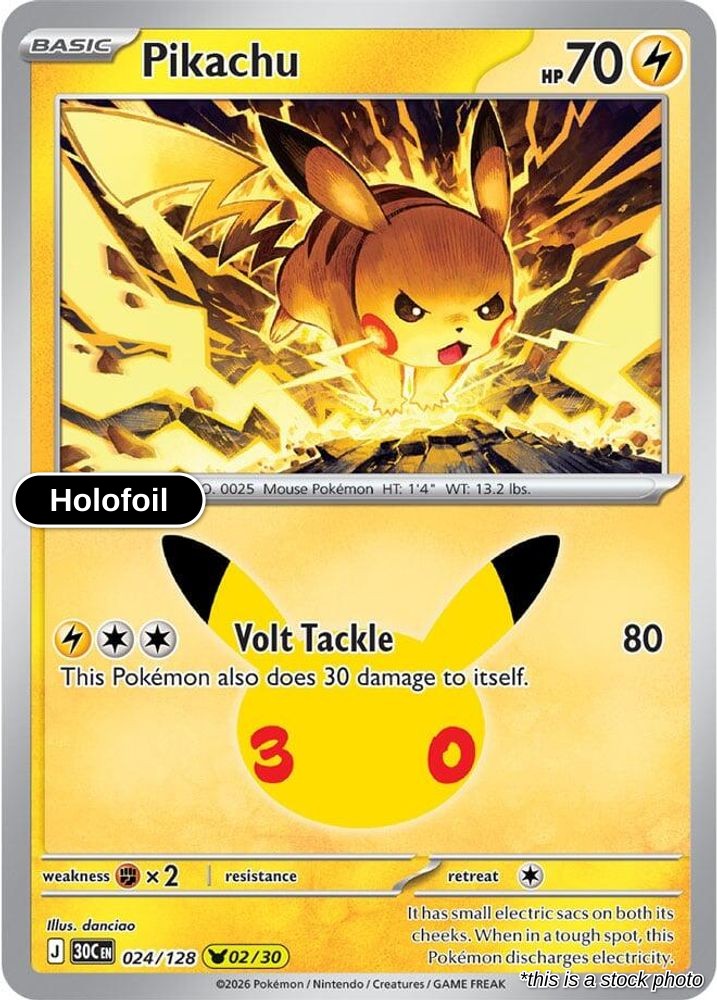 Pikachu - 024/128