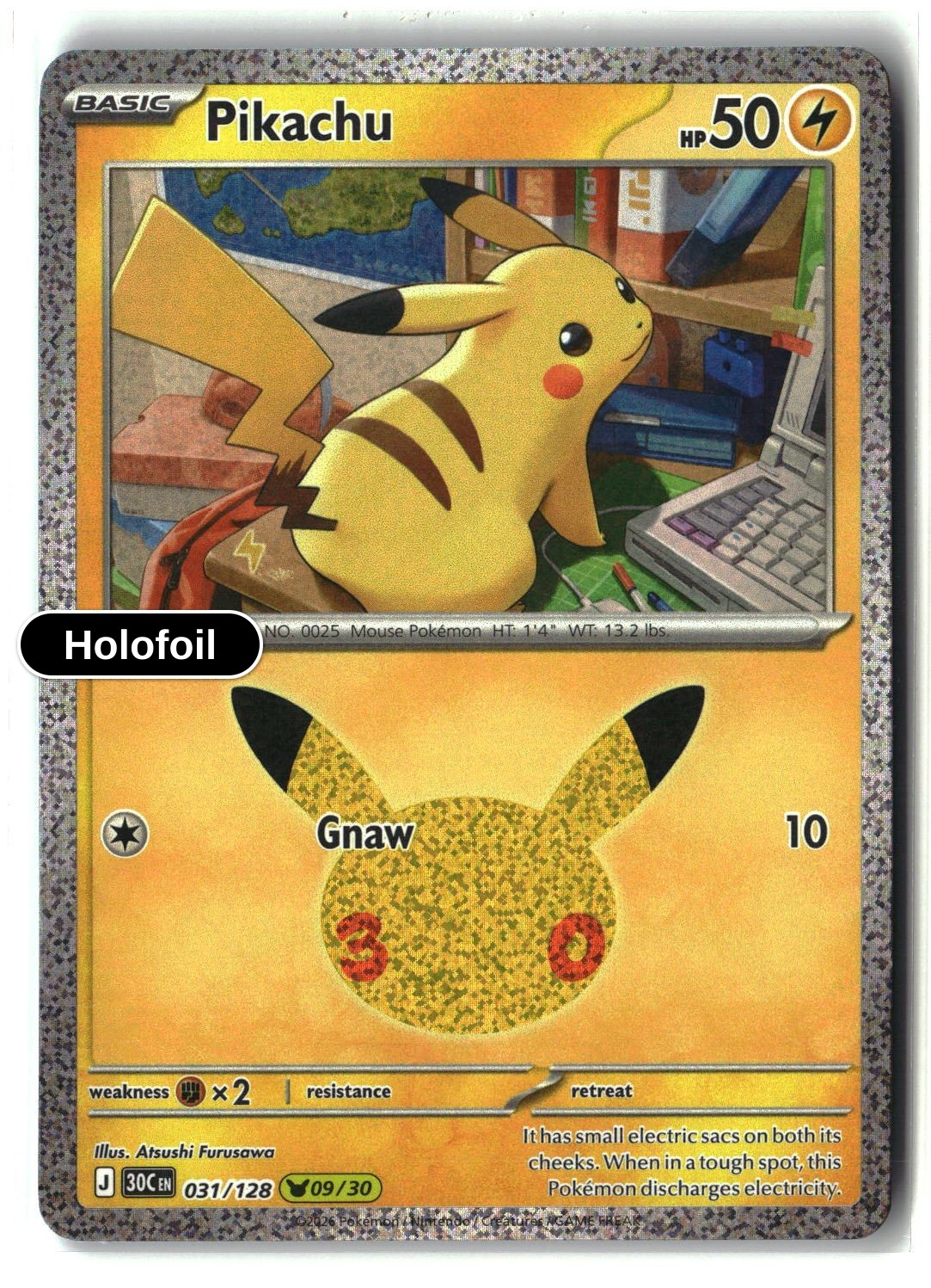 Pikachu - 031/128