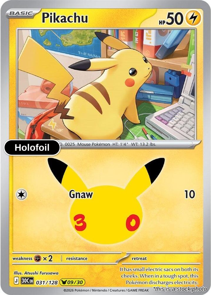 Pikachu - 031/128
