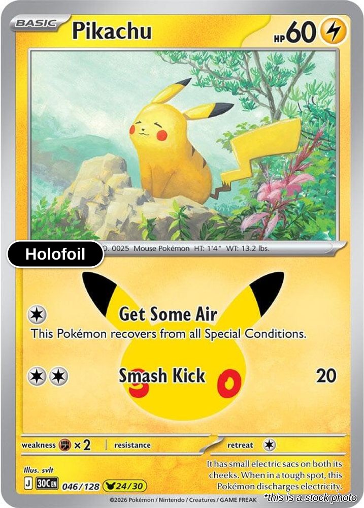 Pikachu - 046/128