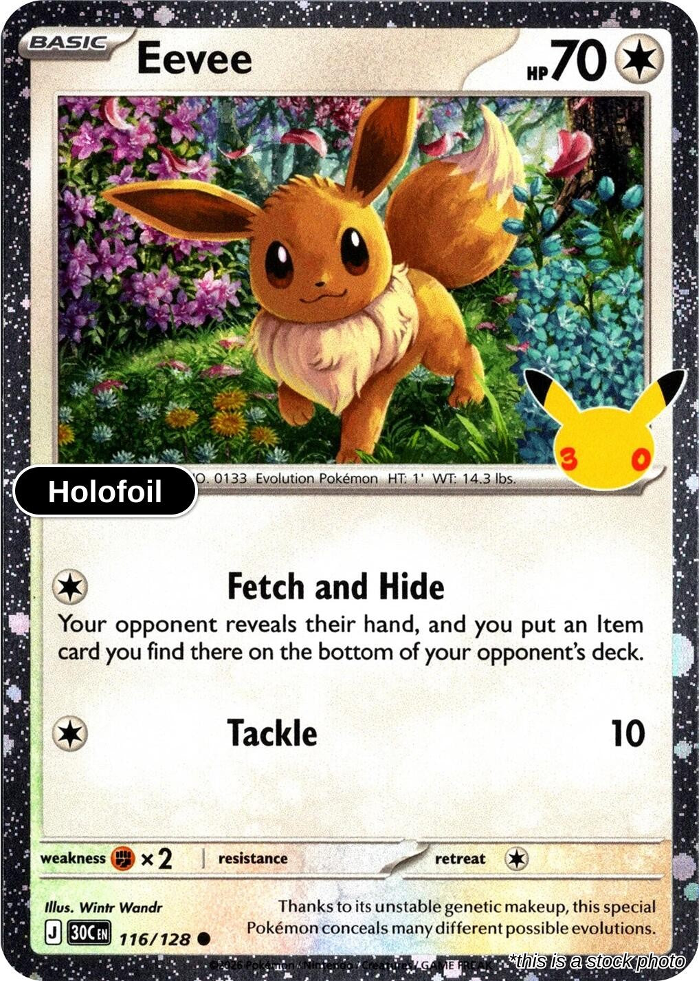 Eevee - 116/128 (30th Celebration)
