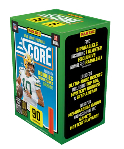 2025 Panini Score Football Blaster Box(Green Parallels )