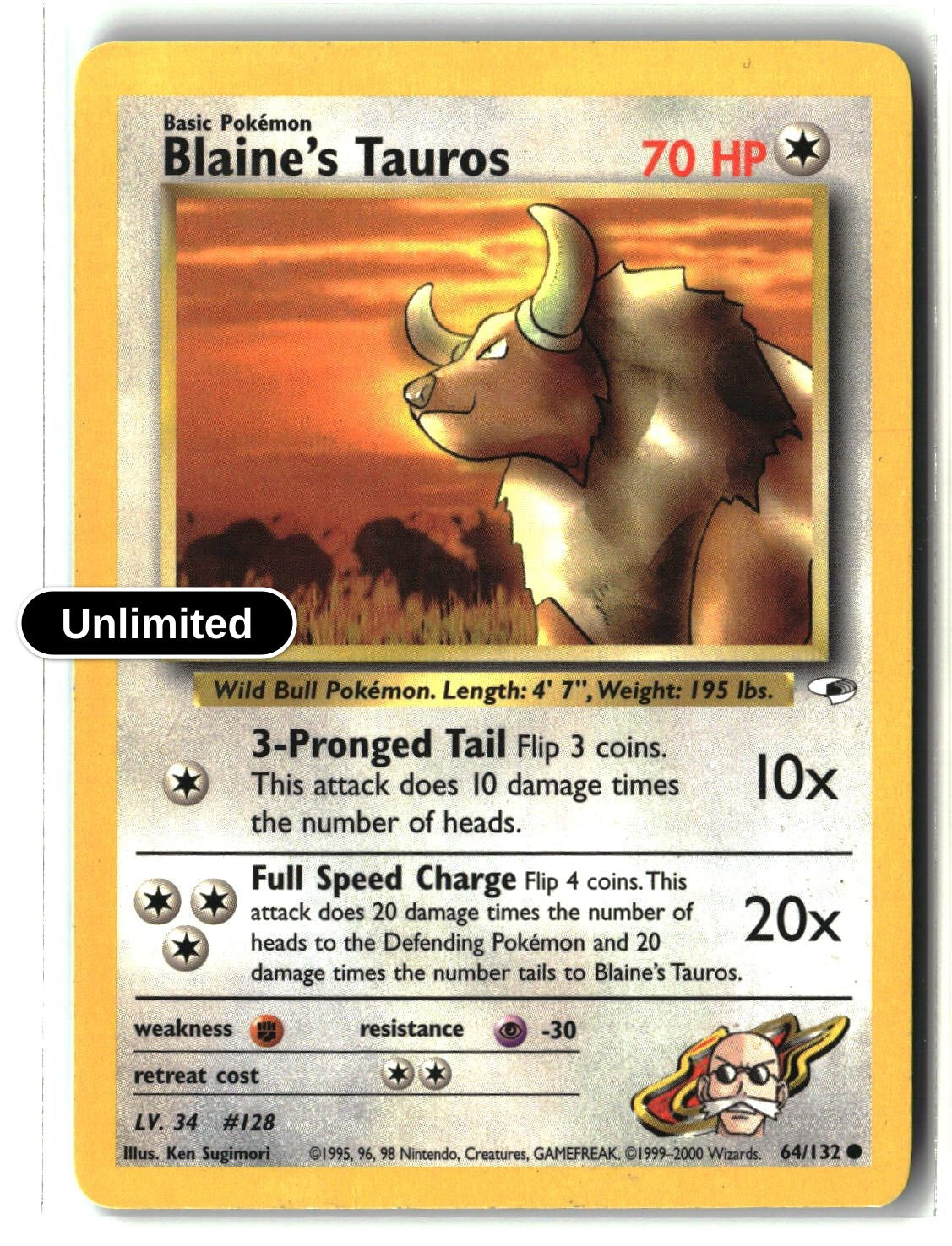 Blaine's Tauros