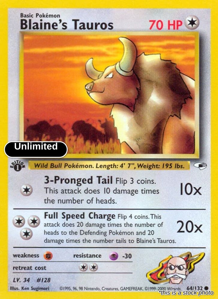 Blaine's Tauros