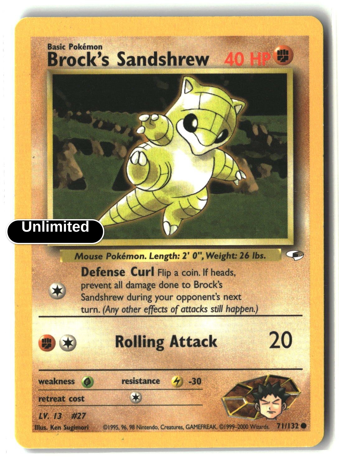 Brock's Sandshrew (71)