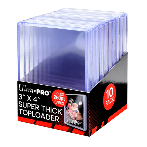 Ultra Pro: Toploader - 3X4 260 Point