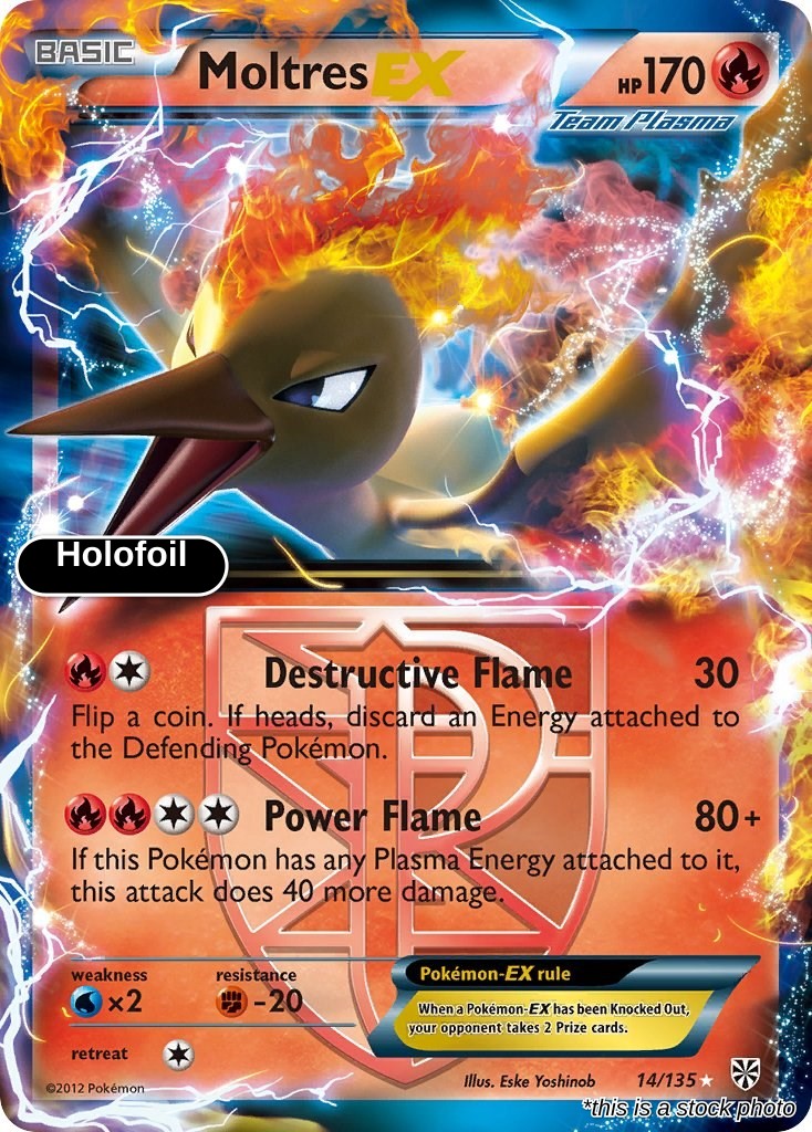 Moltres EX (Team Plasma)