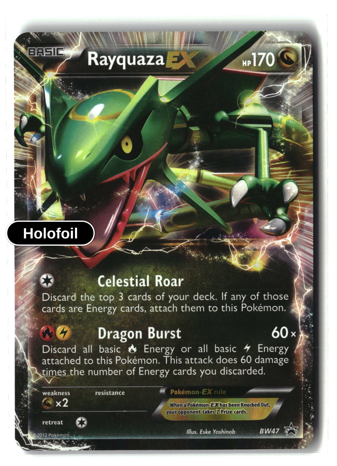 Rayquaza EX -BW47