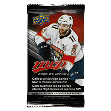 Load image into Gallery viewer, 2022-23 Upper Deck MVP Hockey Gravity Feed Pack
