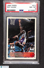 Load image into Gallery viewer, Ray Allen 1996 Topps #217 PSA 8
