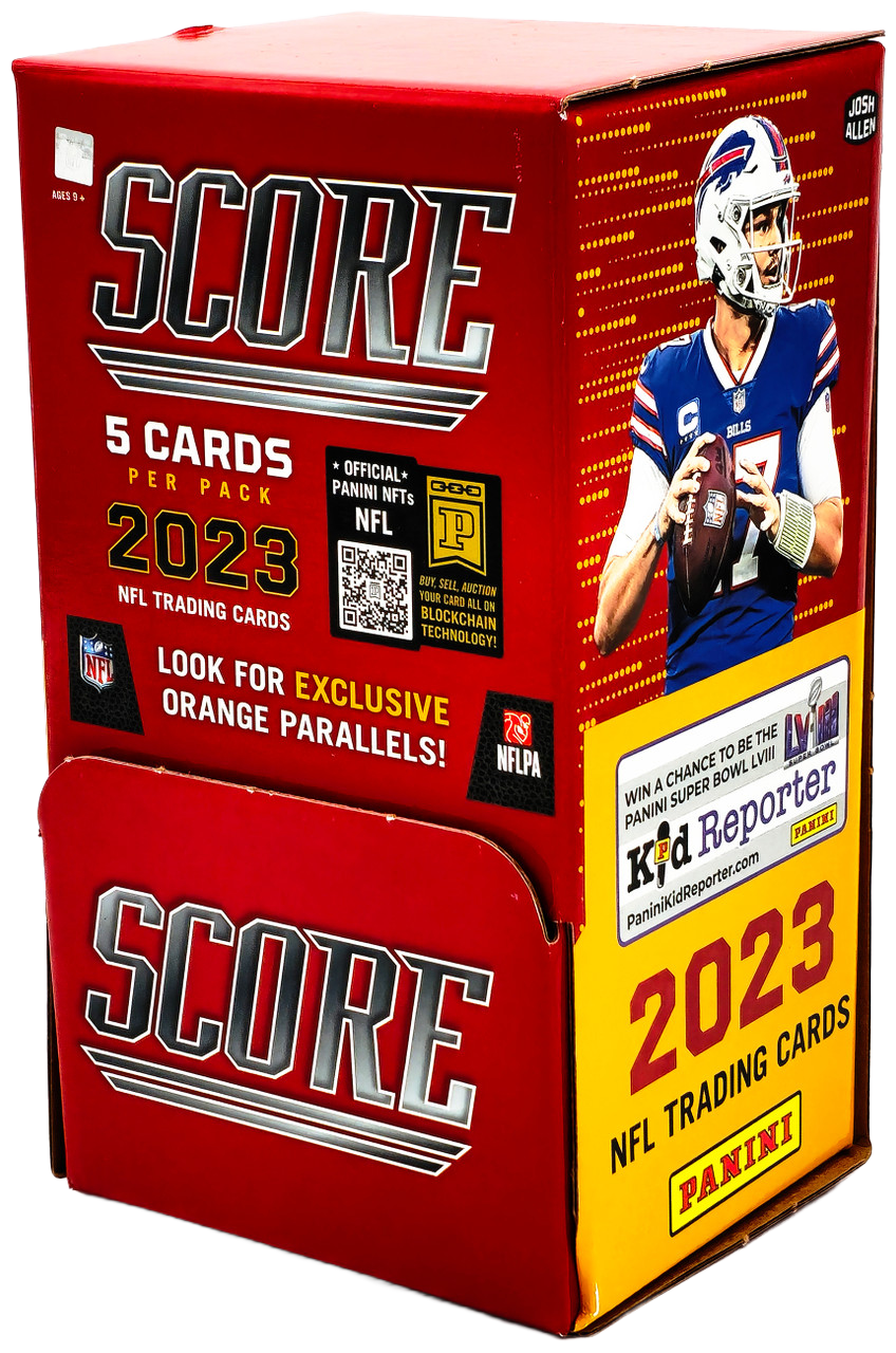 2023 Panini Score Football Gravity Feed Box