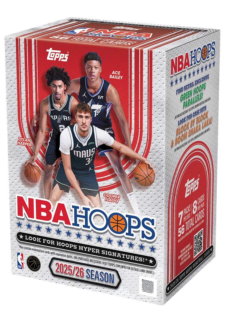 2025-26 Topps NBA Hoops Basketball Blaster Box