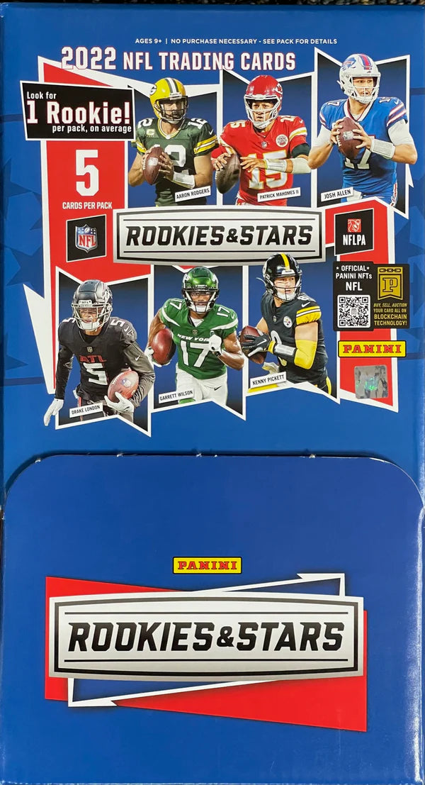 2022 Panini Rookies & Stars Football Gravity Feed Box