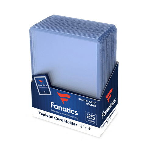 Fanatics: 35pt 3x4 Top Loader - 25 Count