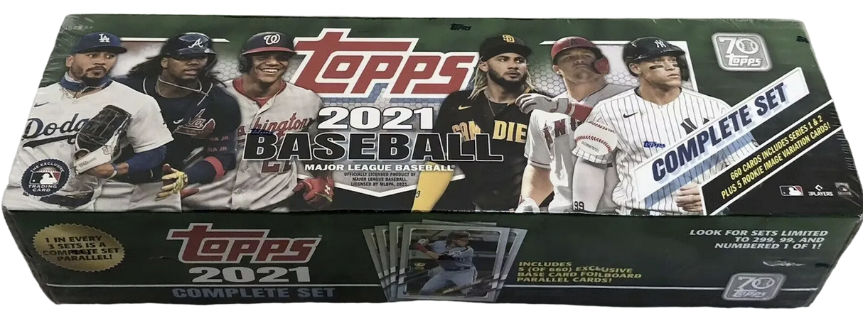2021 Topps Factory Set Baseball (Box) (Green)