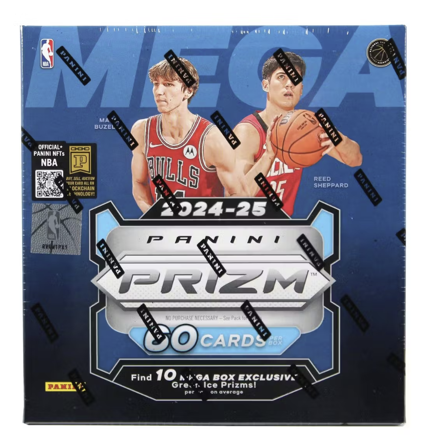 2024-25 Panini Prizm Basketball Hobby Mega Box (Green Ice Prizms)