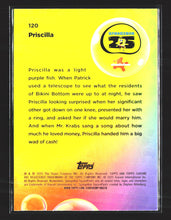 Load image into Gallery viewer, Priscilla 2025 Topps Chrome SpongeBob #120