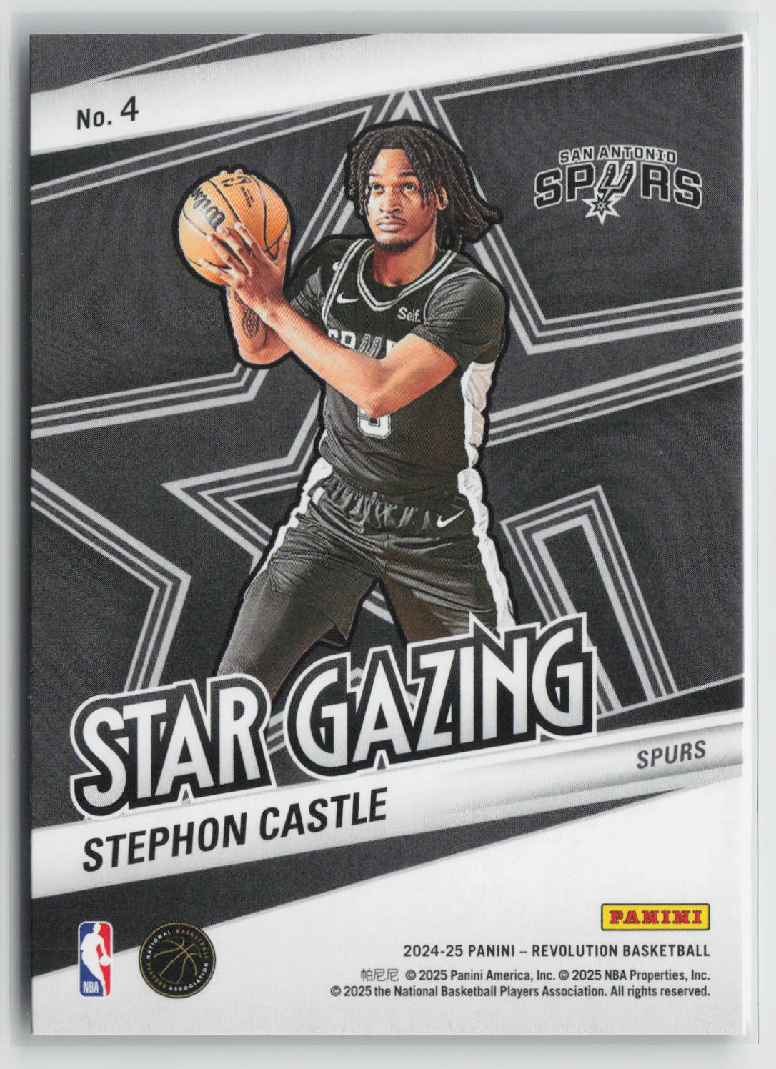 Stephon Castle 2024-25 Panini Revolution Star Gazing #4
