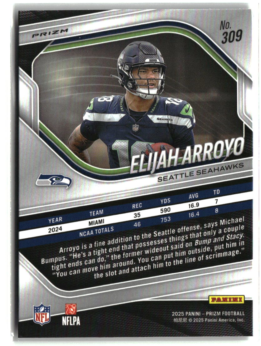 Elijah Arroyo 2025 Panini Prizm Silver #309