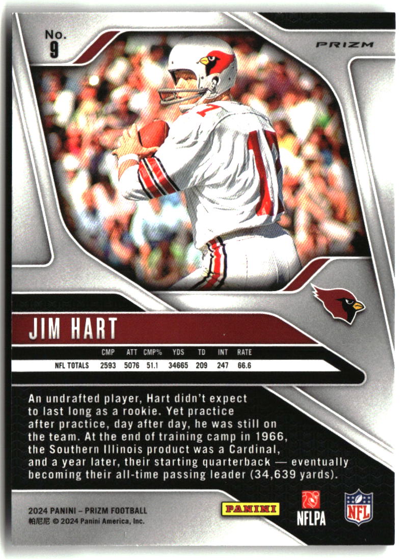 Jim Hart 2024 Panini Prizm Silver #9