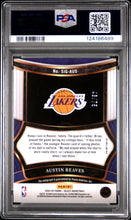 Load image into Gallery viewer, Austin Reaves 2024 Panini Select Signatures Purple Prizm #SIGAUS /75 PSA 10