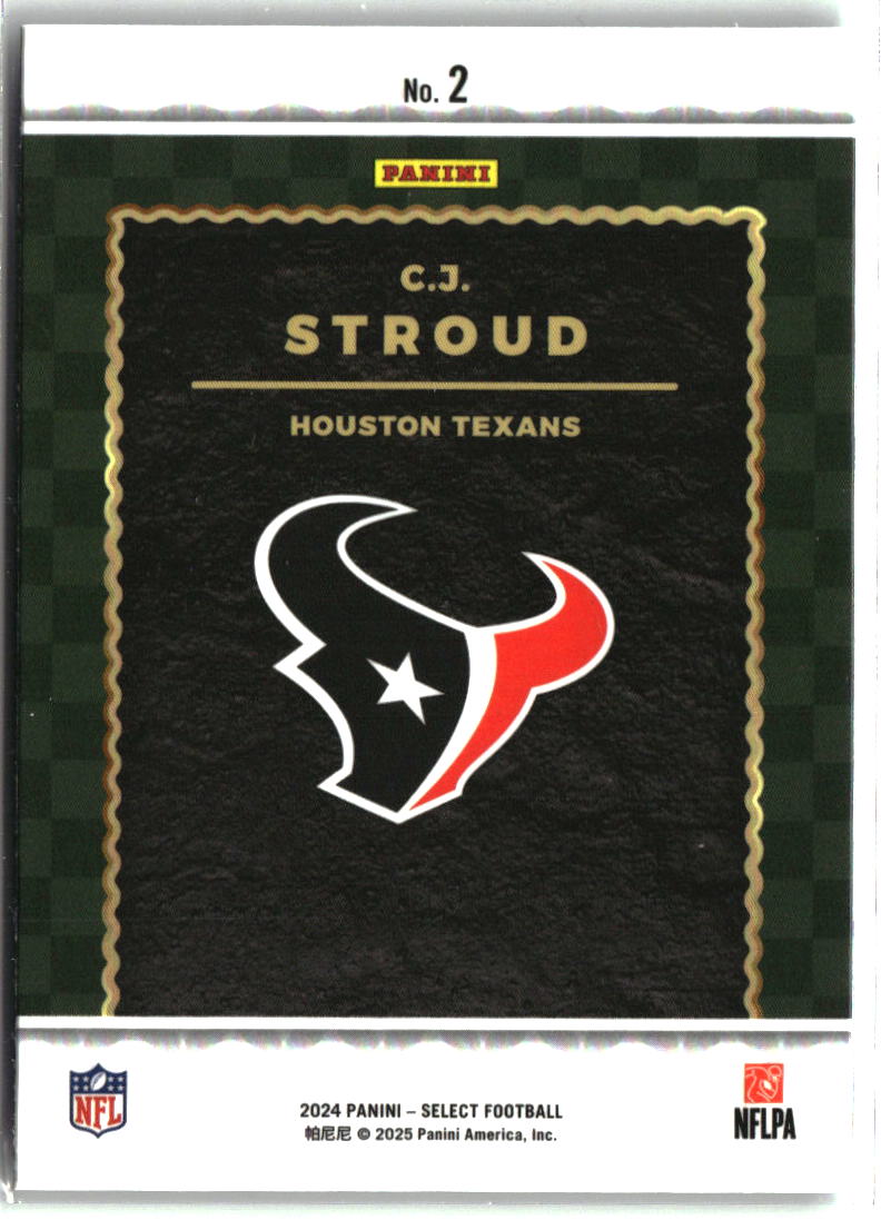 C.J. Stroud 2024 Panini Select - Score Select Throwback #2