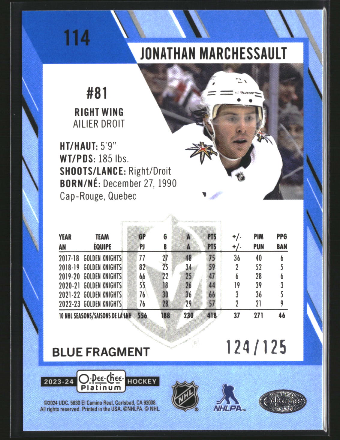 Dustin Wolf 2023-24 O-Pee-Chee Platinum Retro #R-77