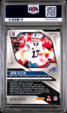 Load image into Gallery viewer, Josh Allen 2024 Panini Prizm Green #28 PSA 10
