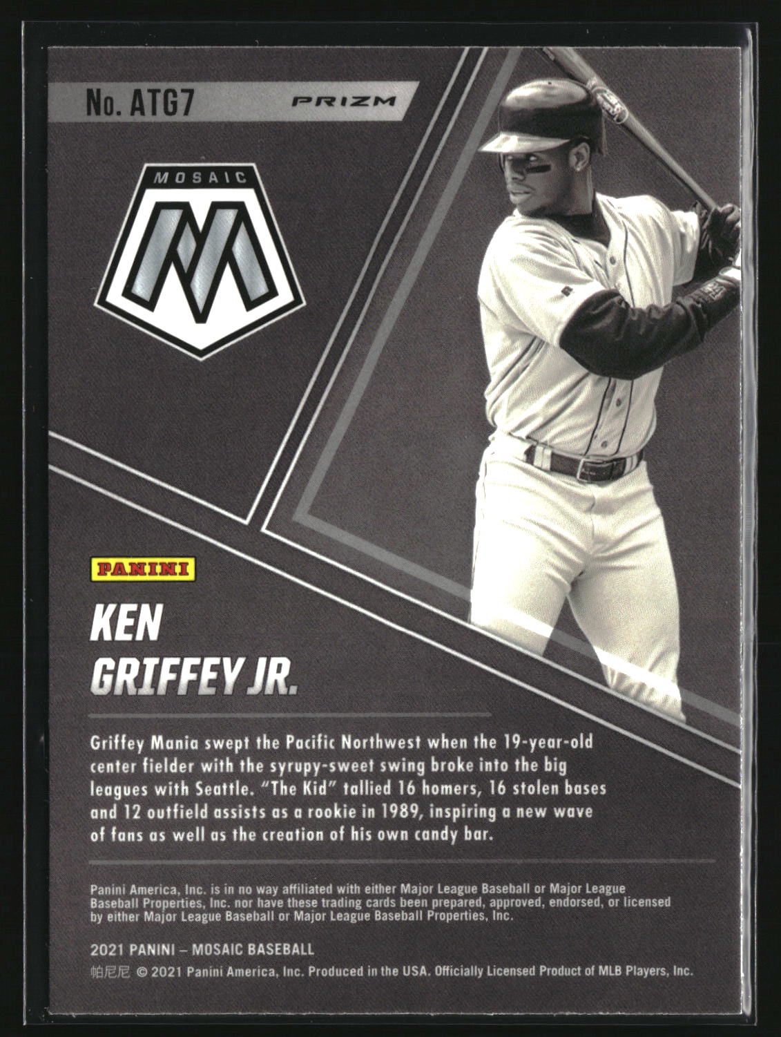 Ken Griffey Jr. 2021 Panini Mosaic All-Time Greats Green #ATG7