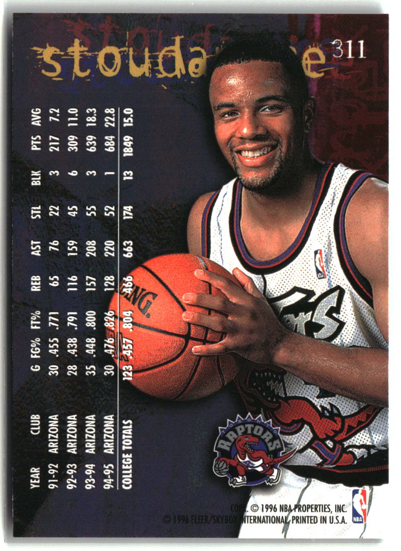 Damon Stoudamire 1995-96 Fleer #311