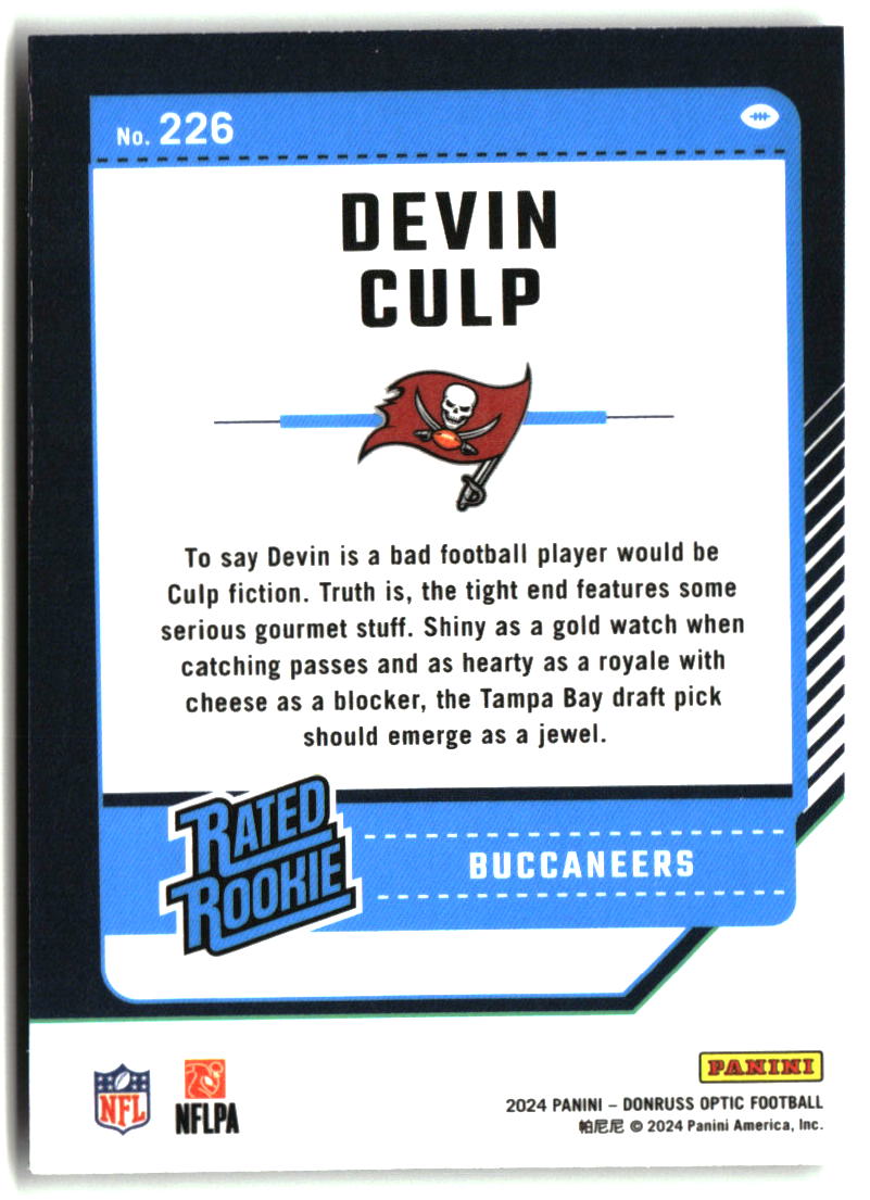 Devin Culp 2024 Donruss Optic #226
