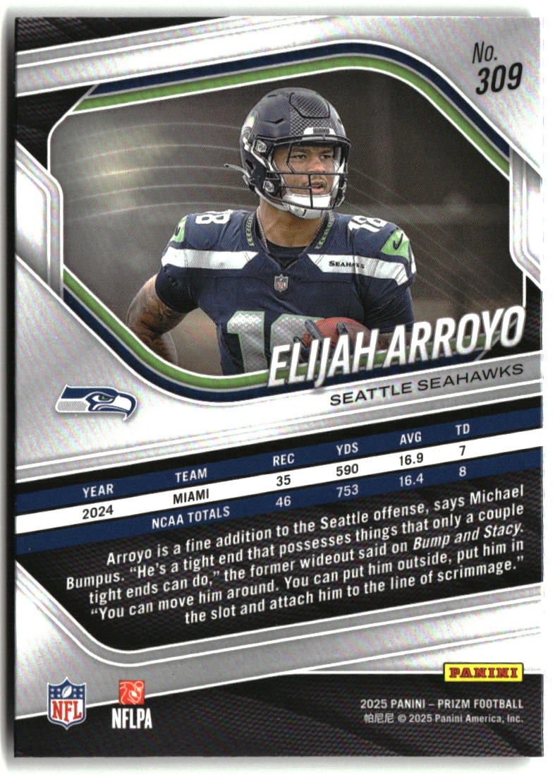 Elijah Arroyo 2025 Panini Prizm #309