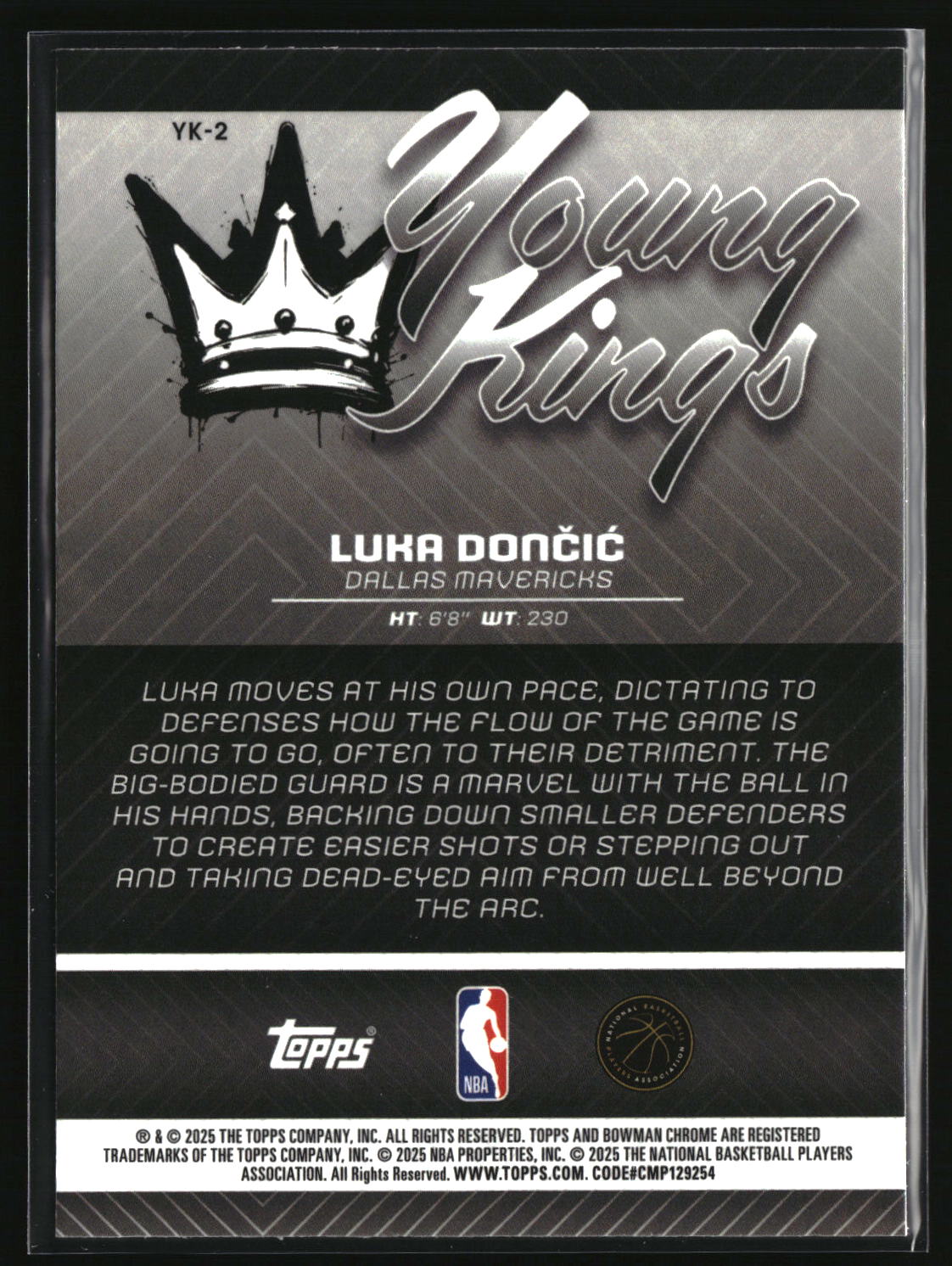 Luka Doncic 2025-26 Bowman Young Kings #YK-2