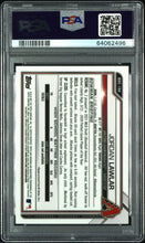 Load image into Gallery viewer, Jordan Lawlar 2021 Bowman Draft Chrome Sky Blue Refractor #BDC194 PSA 9