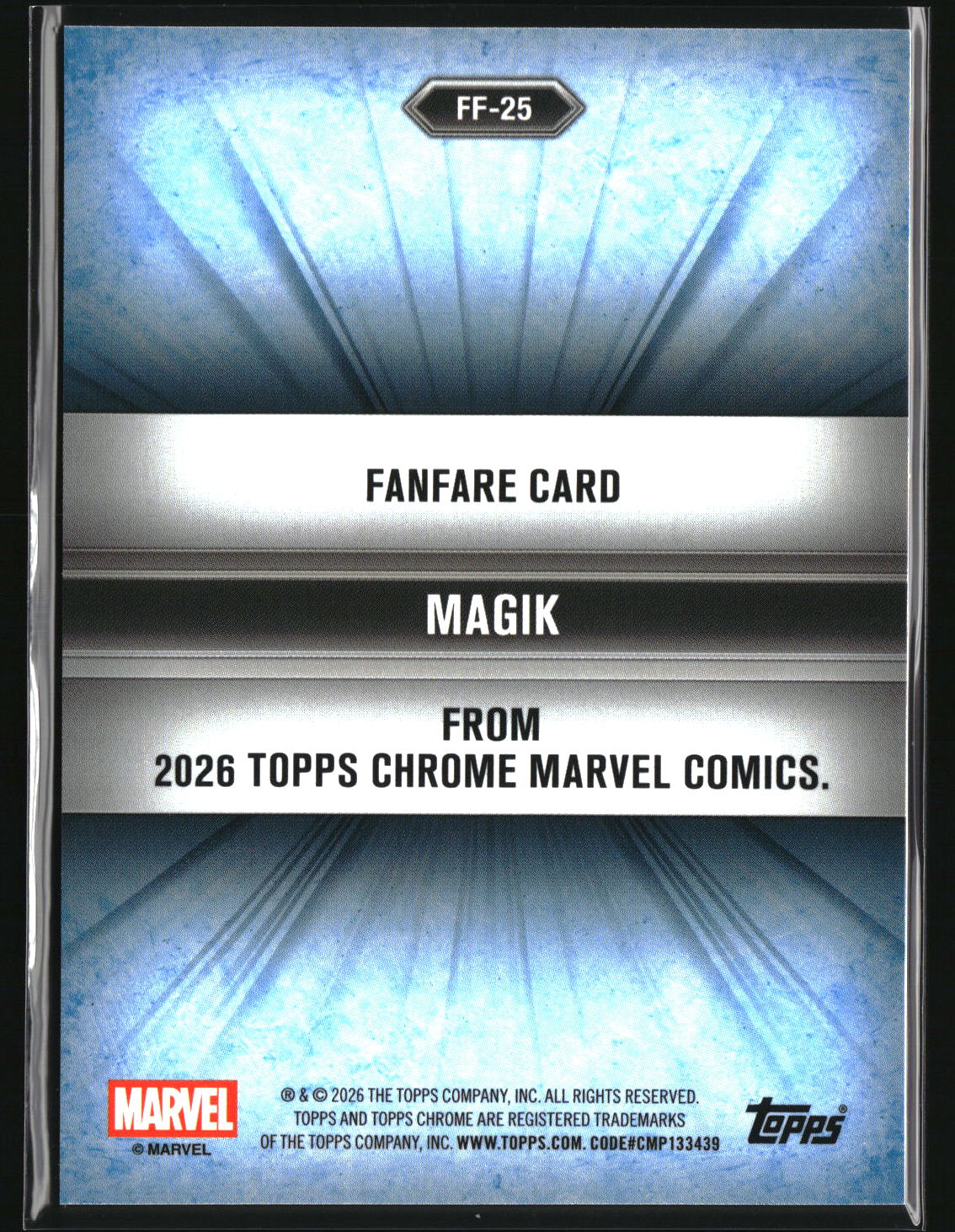 Magik 2026 Topps Chrome Marvel Comics Fanfare #FF-25