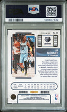 Load image into Gallery viewer, Ja Morant 2022 Panini Contenders Optic Black Pandora #55 PSA 9