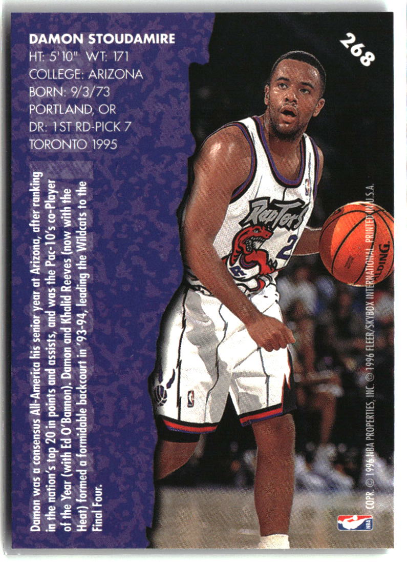 Damon Stoudamire 1995-96 Fleer #268