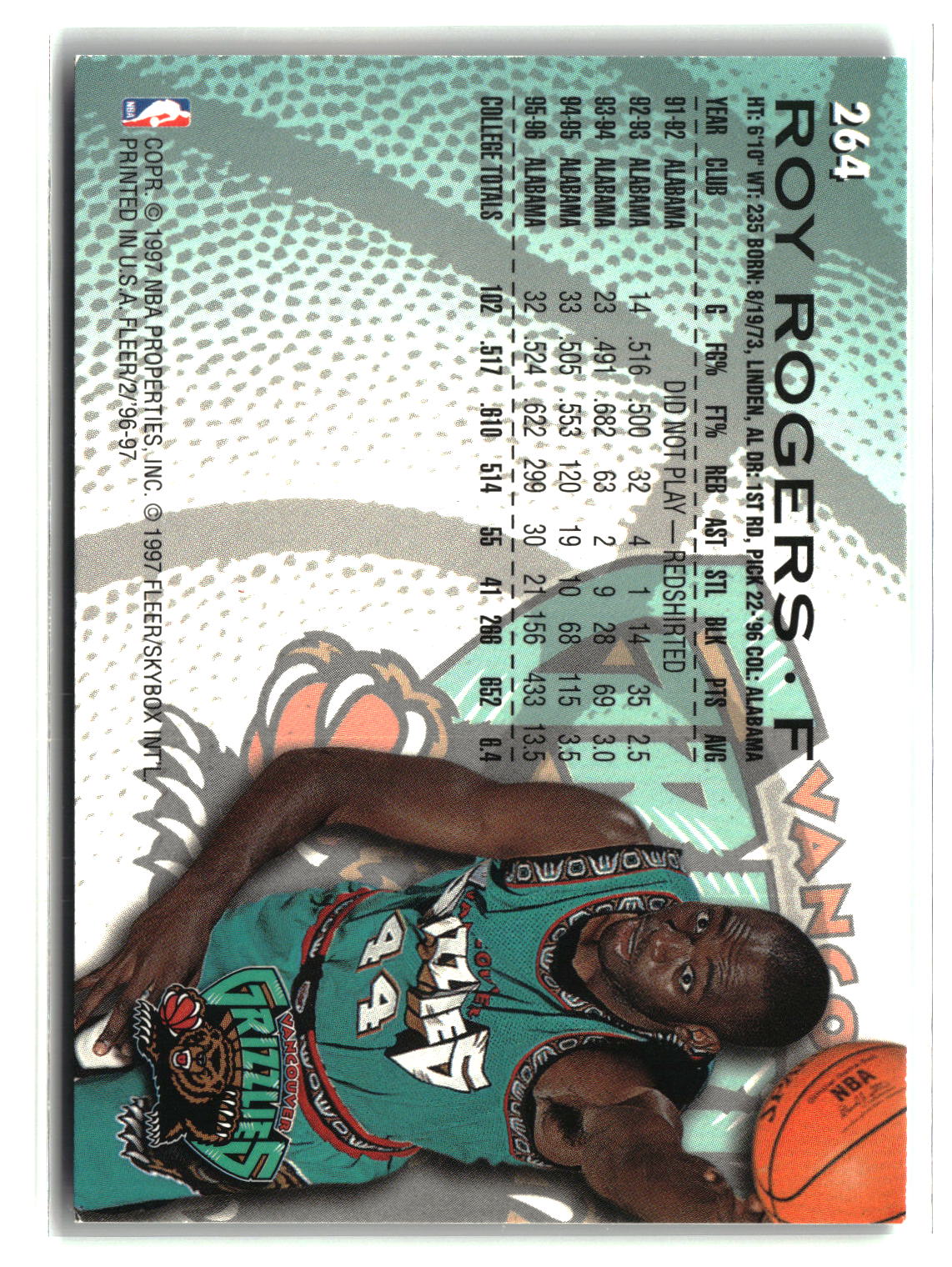 Roy Rogers 1996-97 Fleer #264