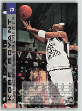 Load image into Gallery viewer, Kobe Bryant 1996 Press Pass #13