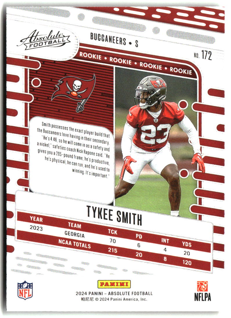 Tykee Smith 2024 Panini Absolute Retail #172