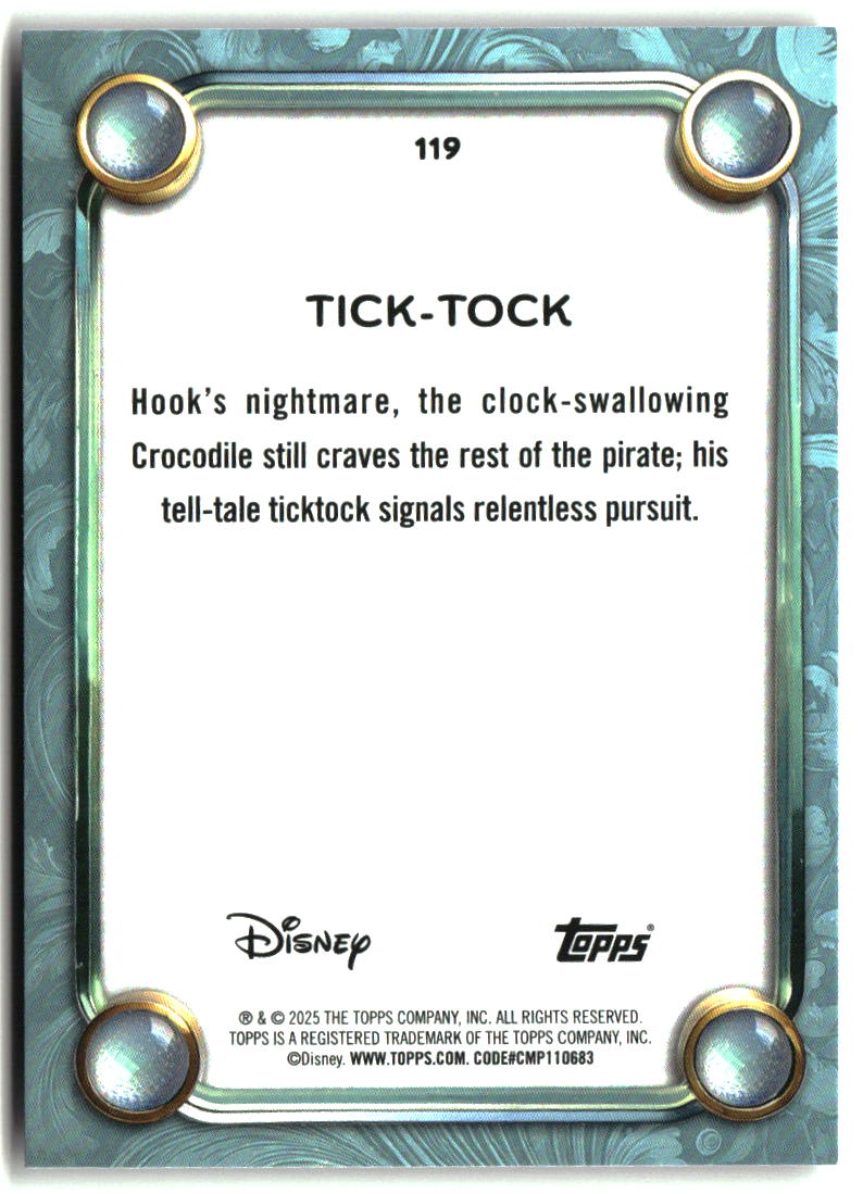 Tick-Tock 2025 Topps Disney Wonder #119
