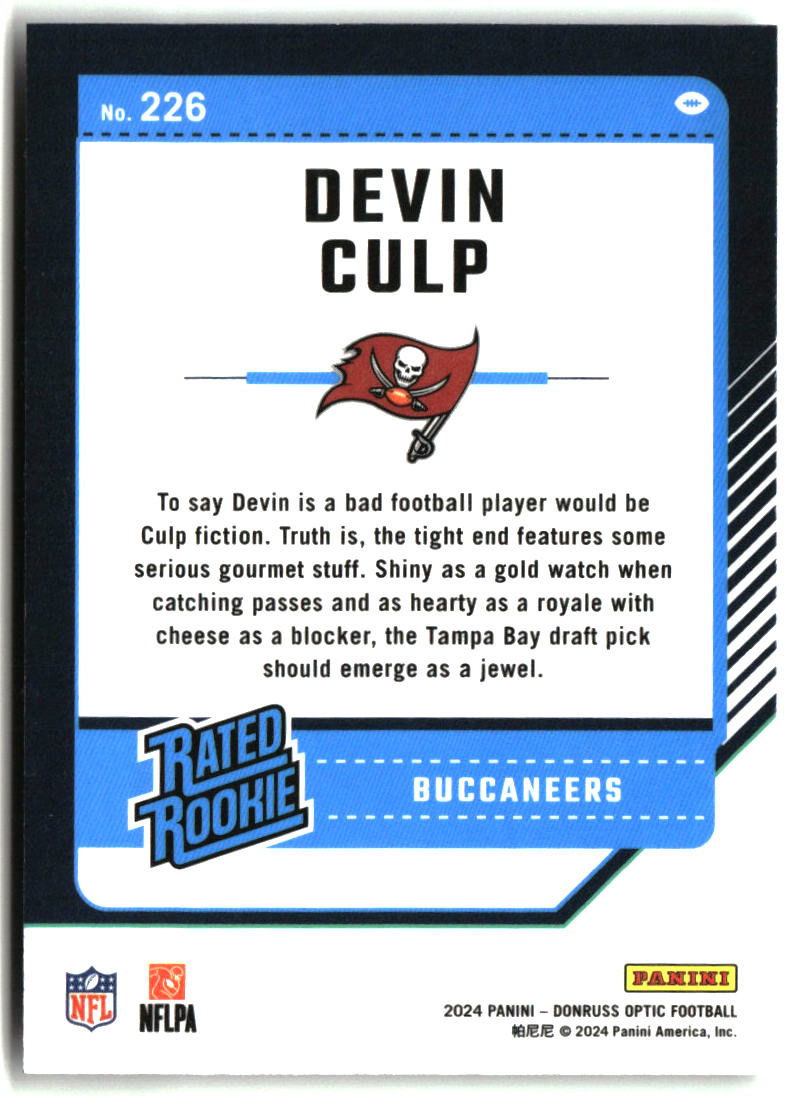 Devin Culp 2024 Donruss Optic #226