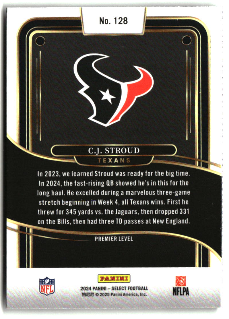 C.J. Stroud 2024 Panini Select #128