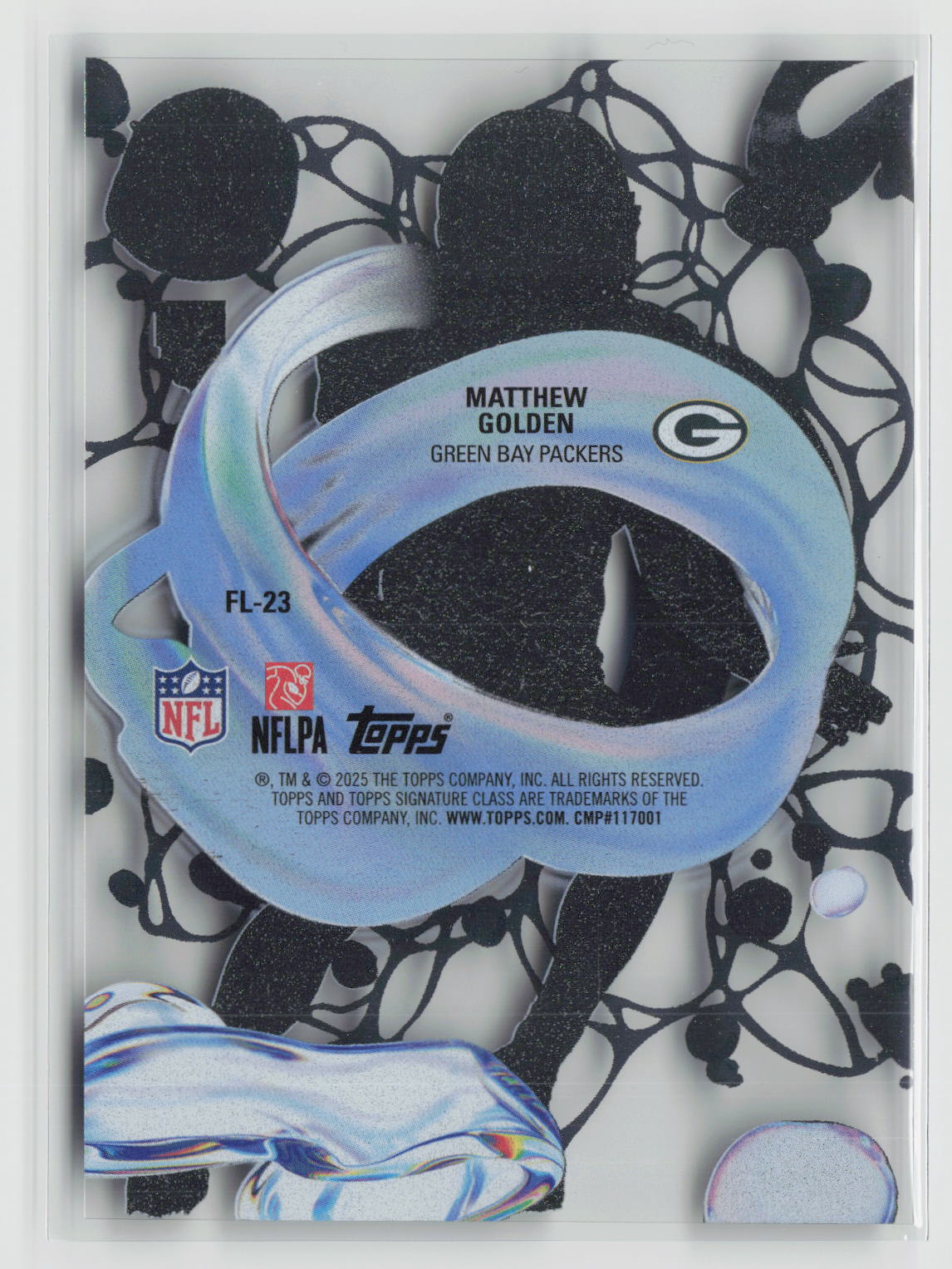 Matthew Golden 2025 Topps Signature Class Fluidity #FL-23