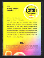 Load image into Gallery viewer, Sunny Shore Resorts 2025 Topps Chrome SpongeBob #150